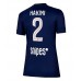 Paris Saint-Germain Achraf Hakimi #2 Hjemmedrakt Dame 2025-26 Korte ermer